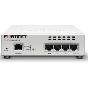 FortiGate FortiWiFi 40F firewall desktop compacto com 5 portas Ethernet para pequenas empresas