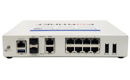 FortiGate FortiWiFi 80F Series - Solução Unificada Empresarial FortiGate FortiWiFi 80F firewall empresarial com 10 portas incluindo SFP e múltiplas opções de conectividade